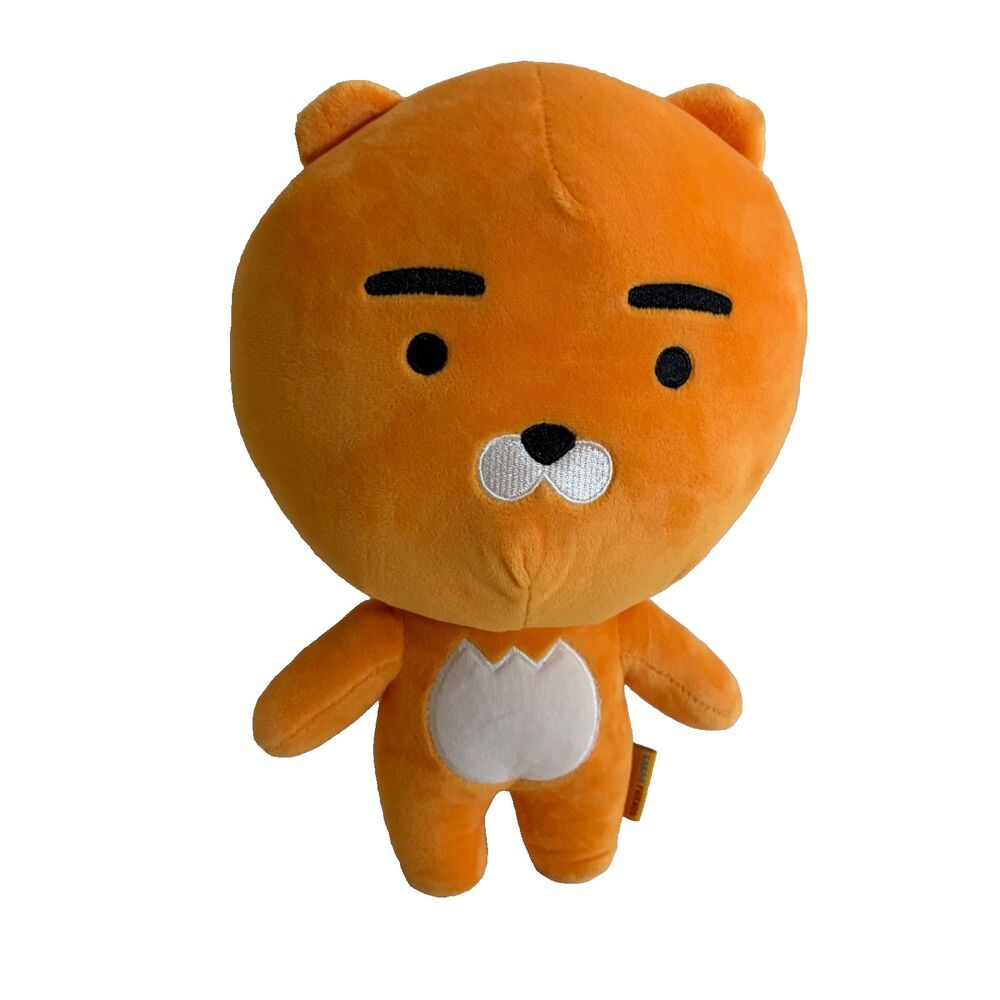 Kakao Friends Ryan Plush Stuffed Animal Orange 11"
